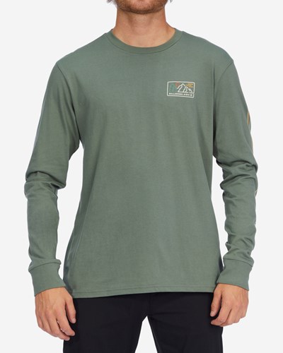Billabong A/Div Range Organic Long Sleeve T-Shirt Surplus | BOYMJ1405