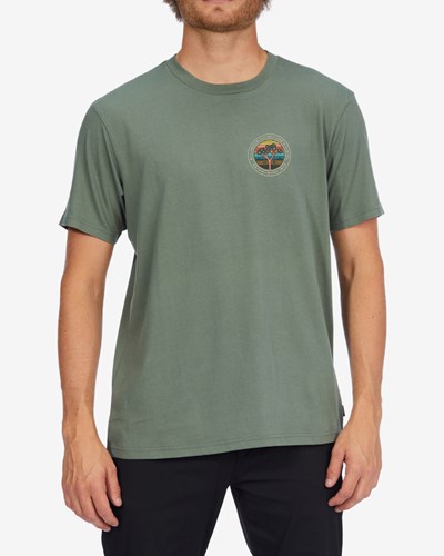 Billabong A/Div Rockies Organic Corta Sleeve T-Shirt Surplus | WUHEG1634